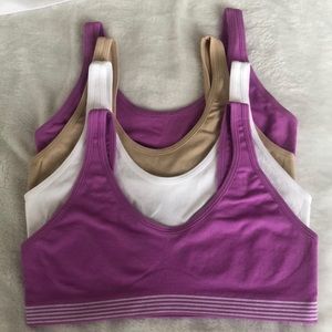 Girl’s, Training Bras, Hanes, Small, Multi-color, NWOT